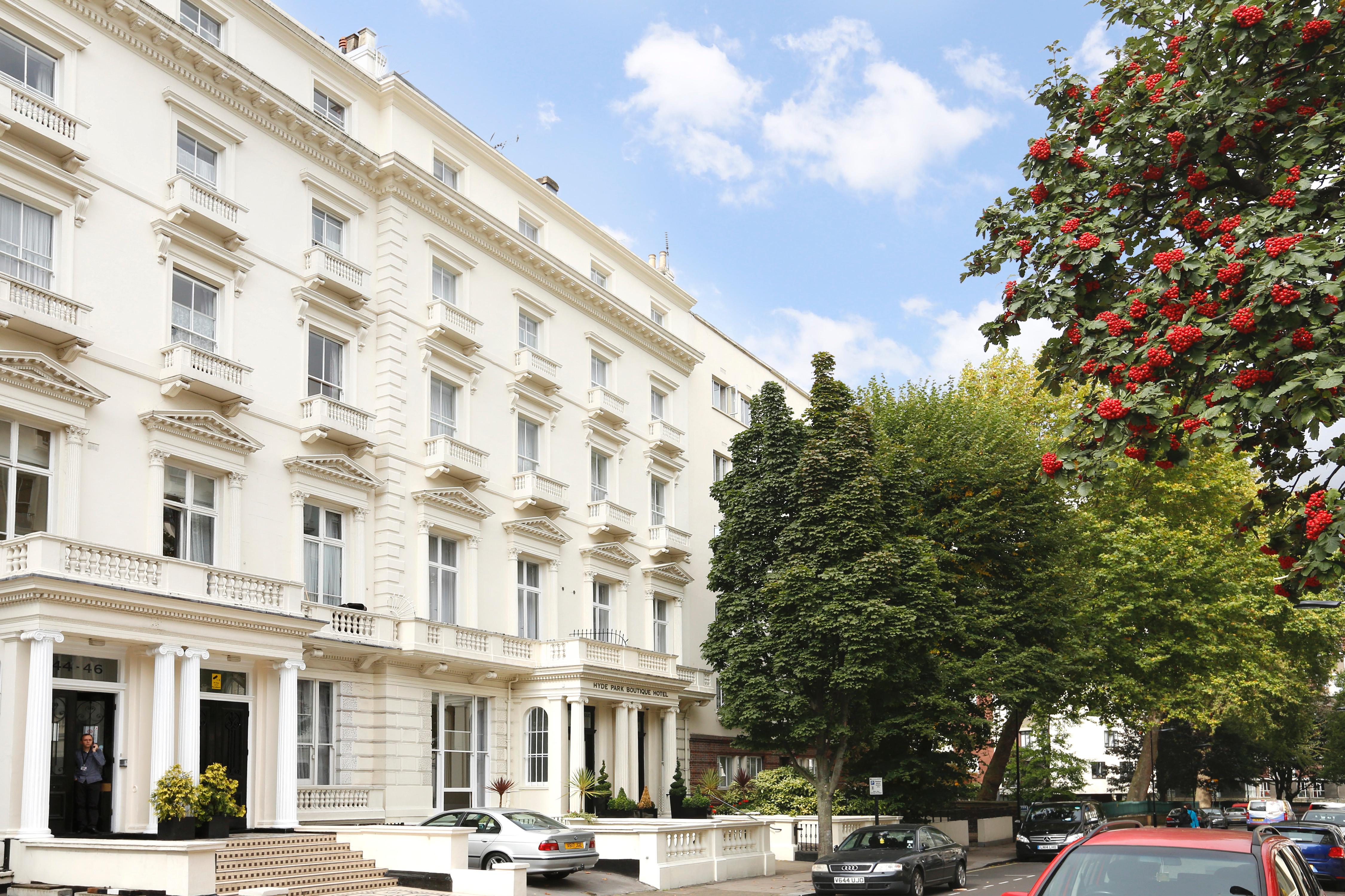 Hyde Park Boutique Hotel Лондон Экстерьер фото
