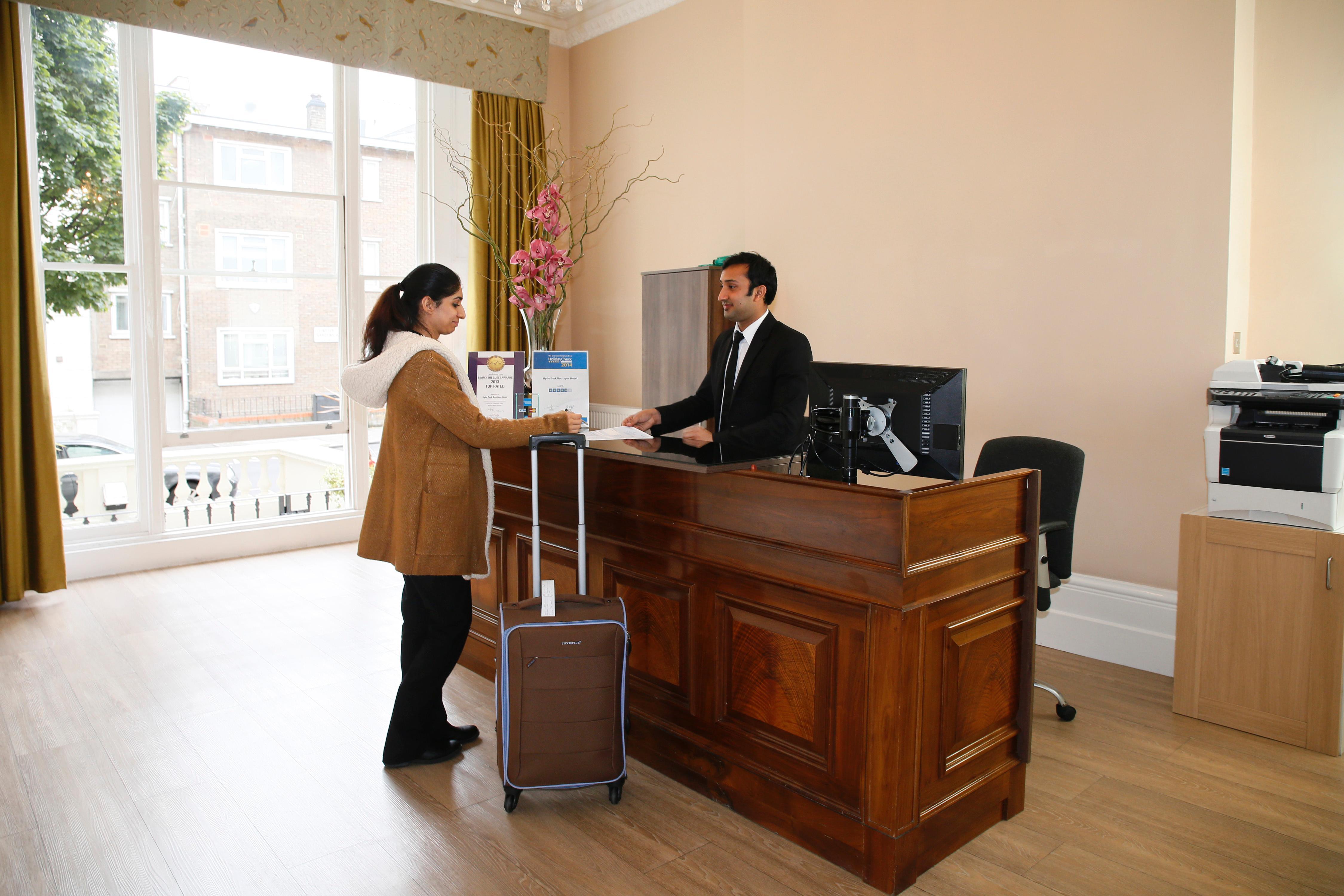 Hyde Park Boutique Hotel Лондон Экстерьер фото