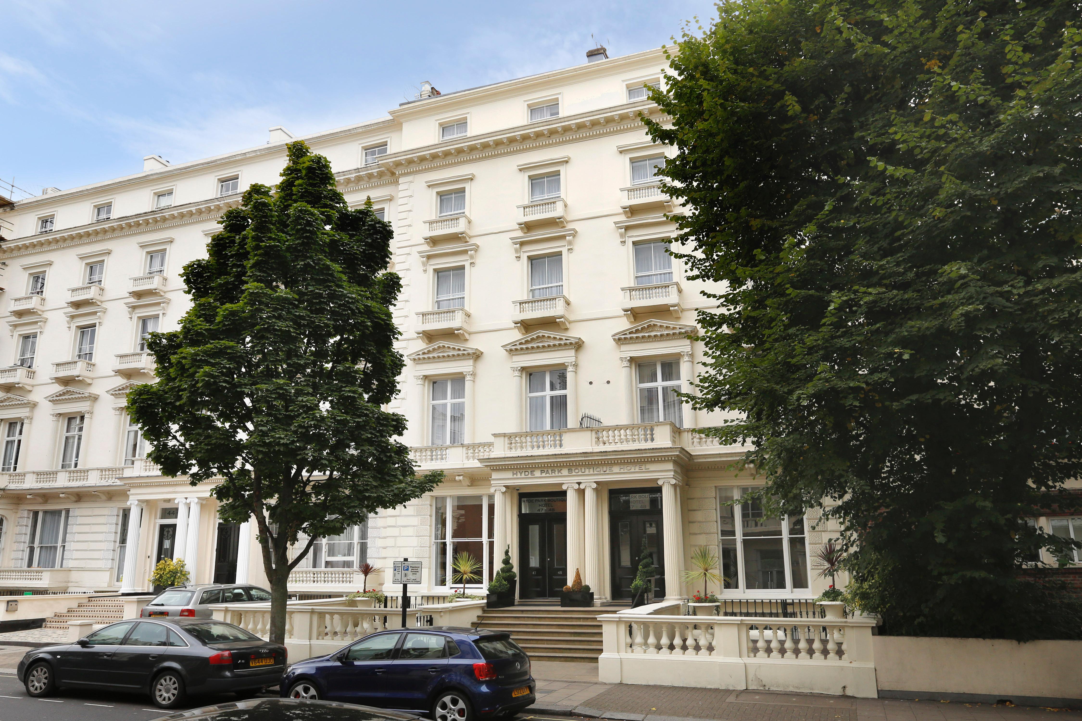 Hyde Park Boutique Hotel Лондон Экстерьер фото